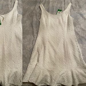 Lily Pulitzer white lace dress NWT